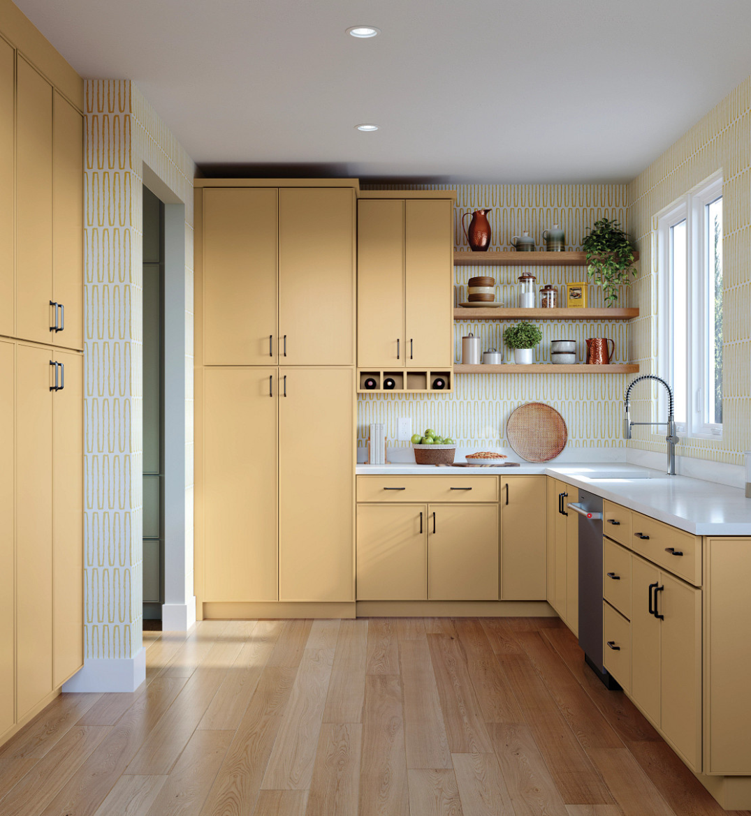 cabinets in kitchen