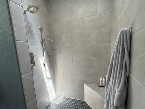 Custom shower remodel
